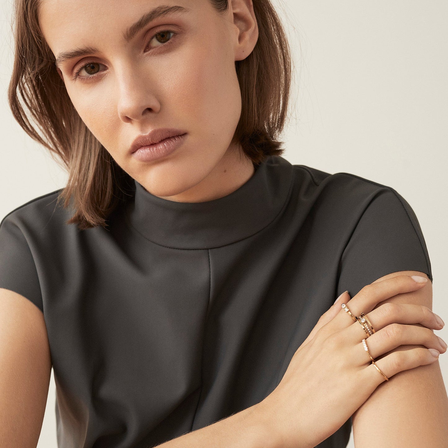 Bague empilable simple