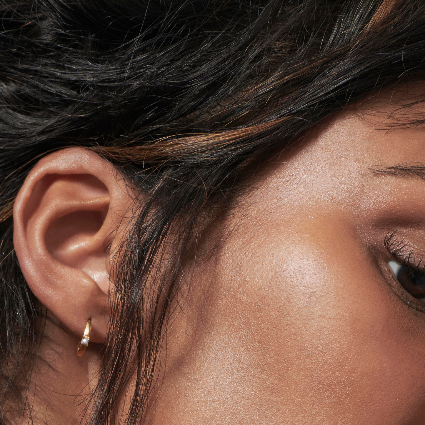 Boucles d'oreilles Huggie Madeline