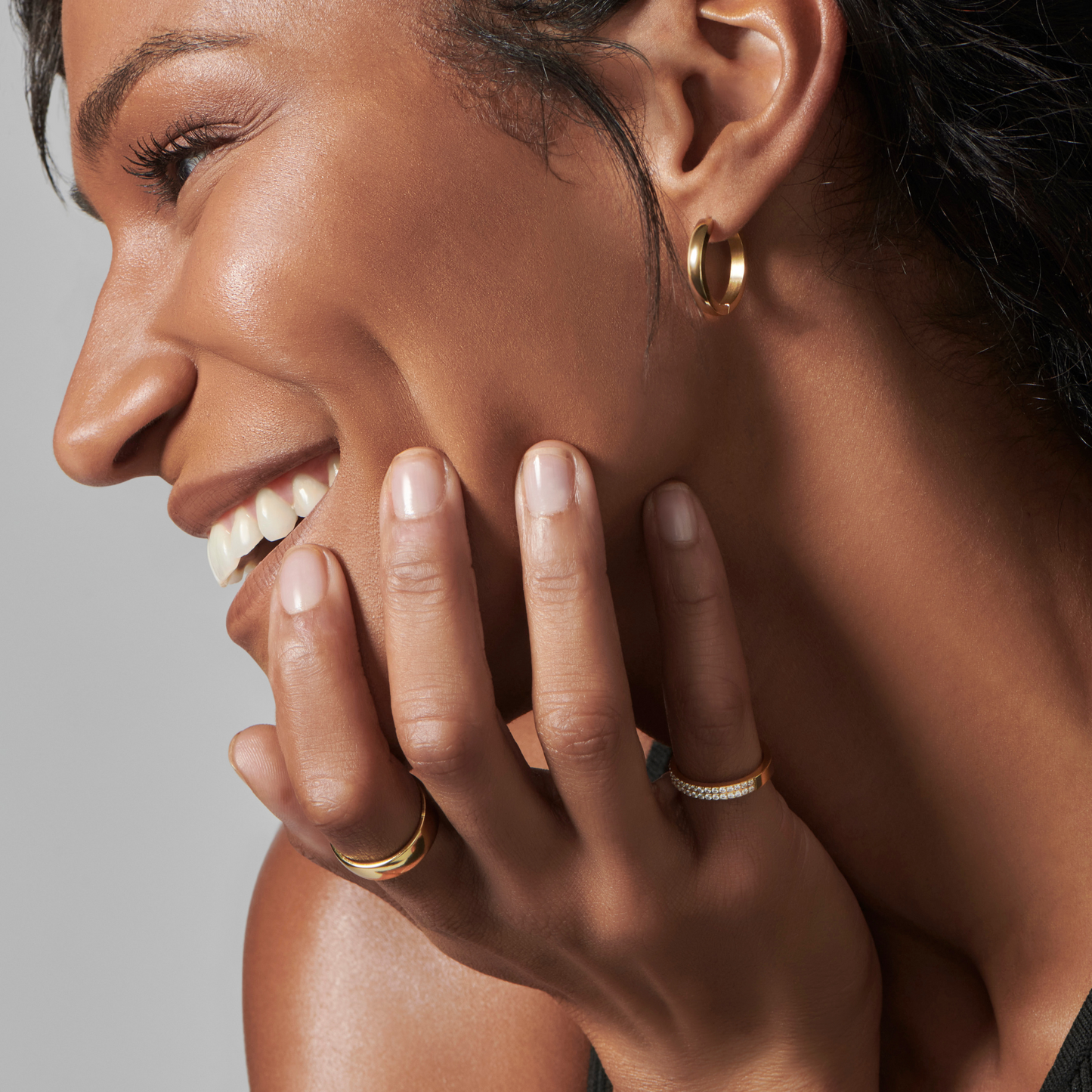 Minimal rings made to last for women stainless steel bagues minimalistes faites pour durer pour femmes acier inox MIAJWL