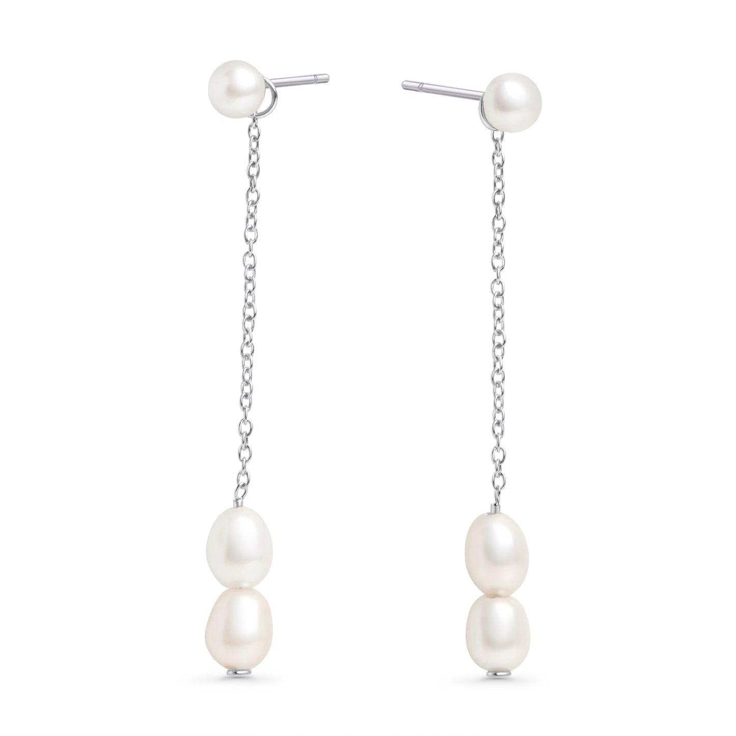 Boucles d'oreilles à tige Océane