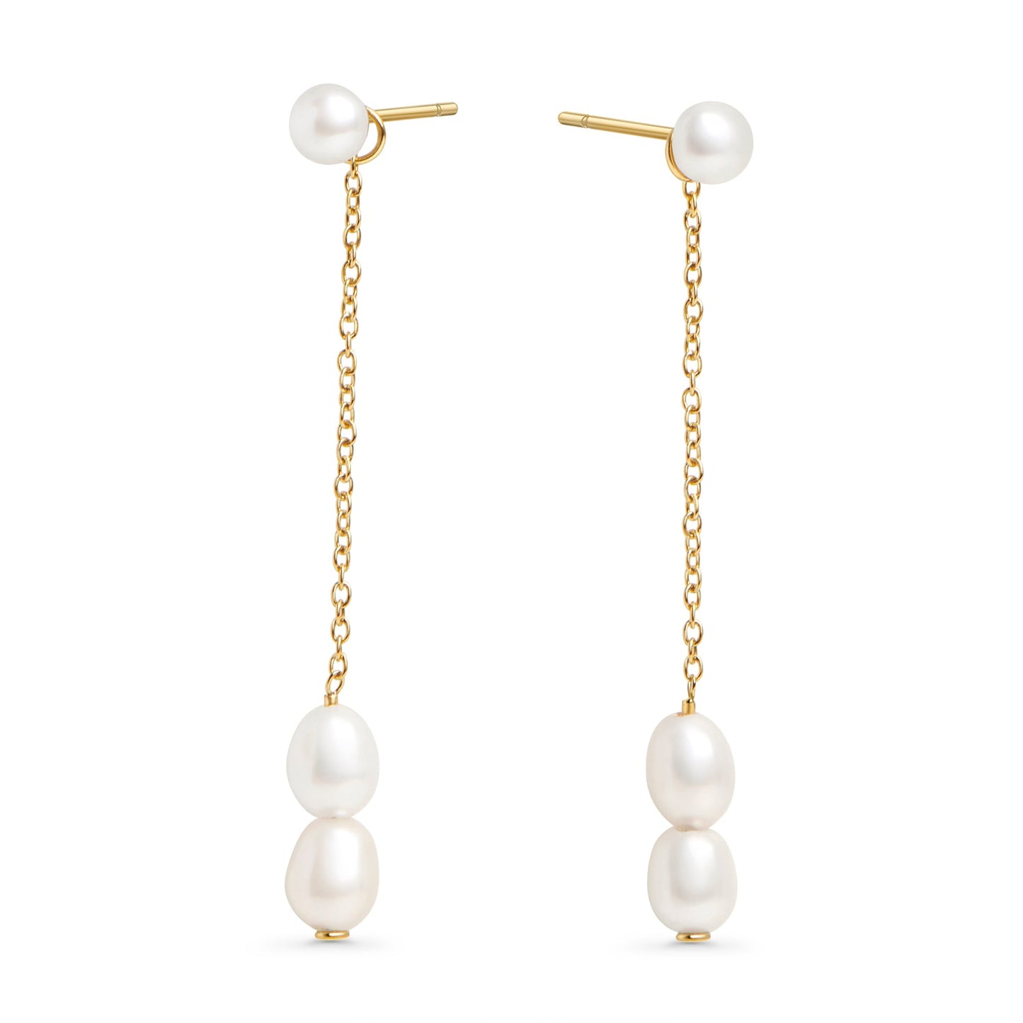 Boucles d'oreilles à tige Océane