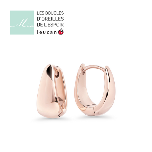 Les boucles d'oreilles de l'espoir de Leucan