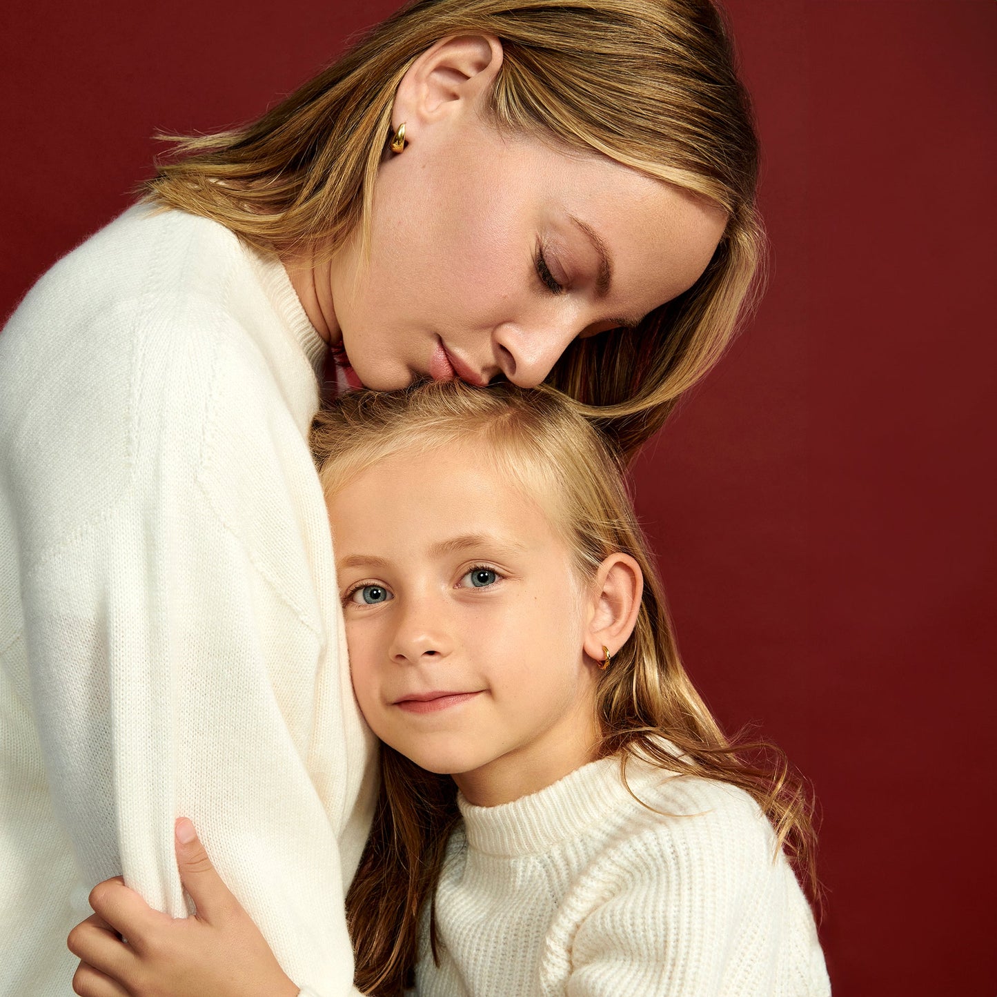 Boucles d'oreilles espoir Leucan - enfant