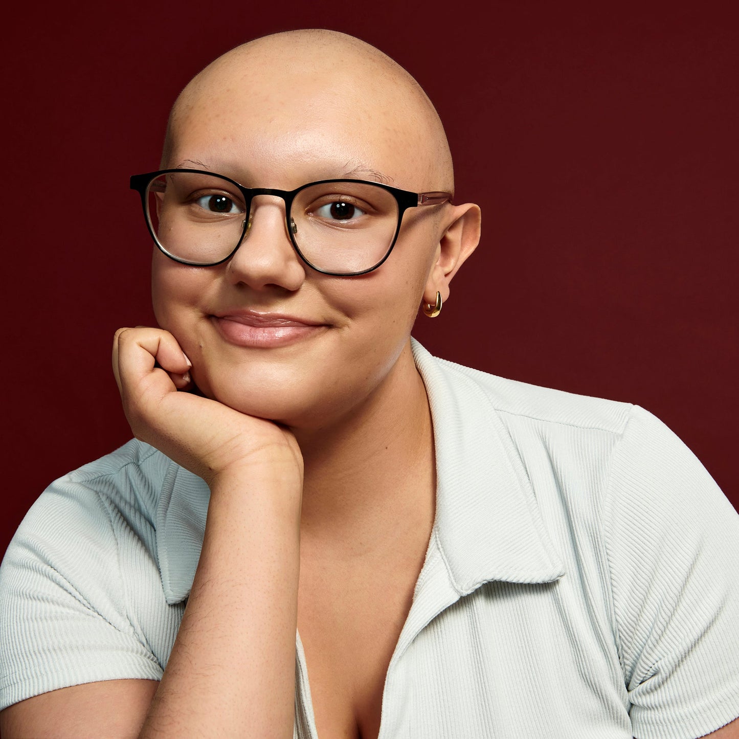 Les boucles d'oreilles de l'espoir de Leucan