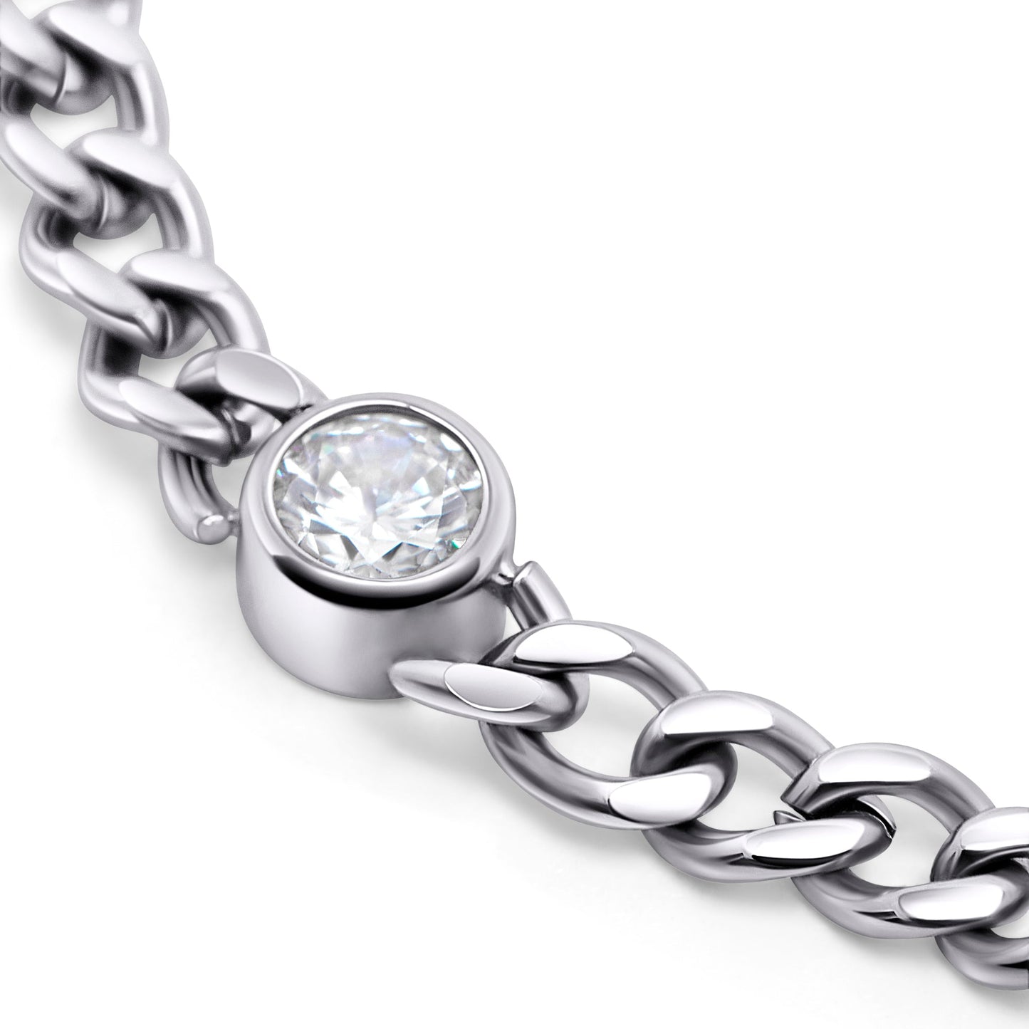 trendy necklace chain with stone waterproof sustainable MIAJWL collier chaîne avec pierre à l'épreuve de l'eau et durable Mia Bijoux