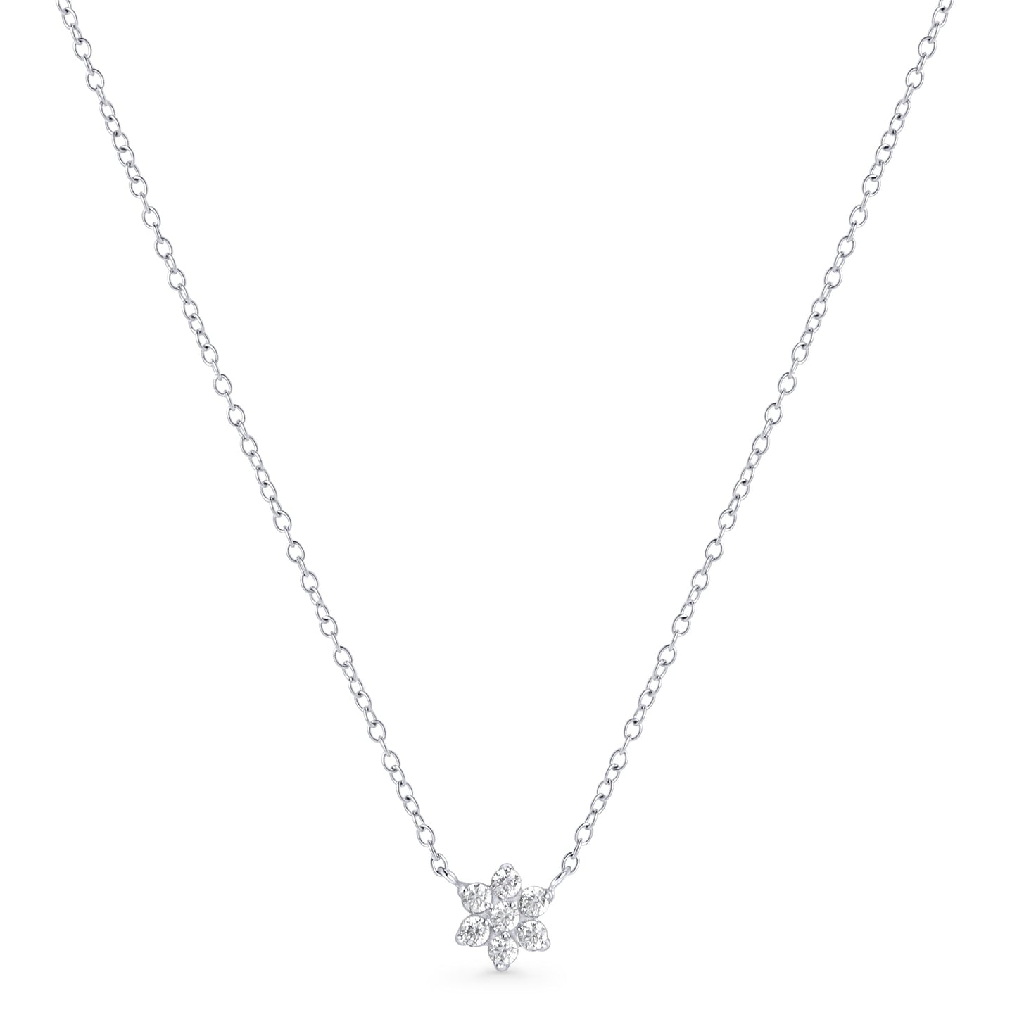 Collier pendentif lys