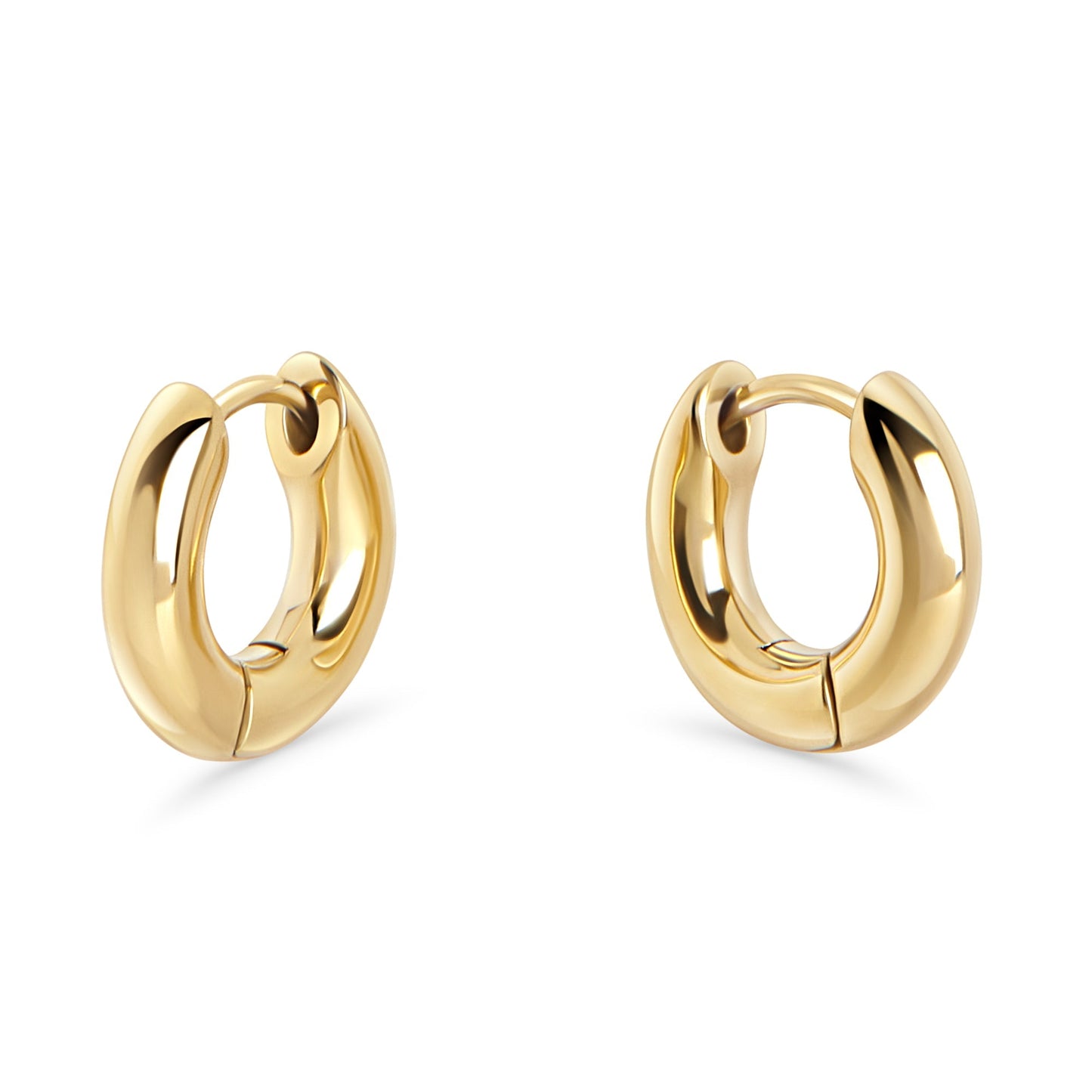 Gold_small_puffy_hoop_earrings_stainless_steel_anneaux_petits_bombes_acier_inoxydable