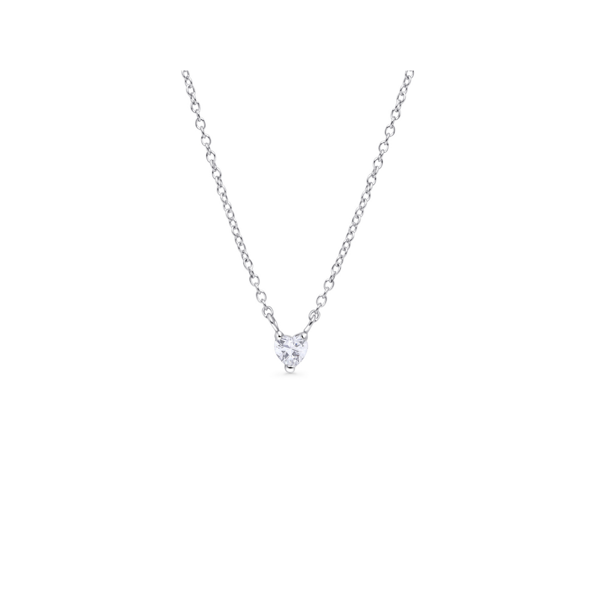 Pendentif Pierre Coeur Mia Bijoux Acier Inoxydable Résistant à l'eau