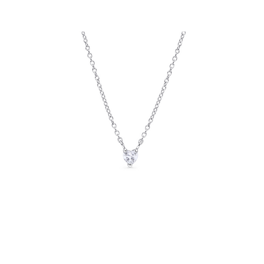 Pendentif Pierre Coeur Mia Bijoux Acier Inoxydable Résistant à l'eau