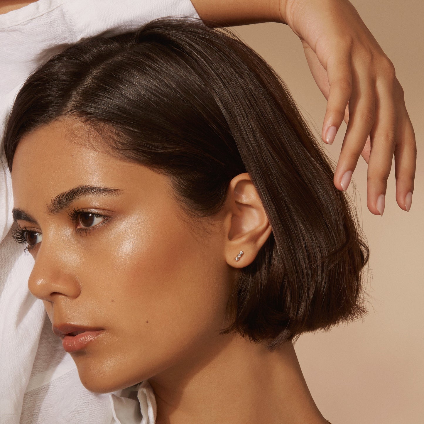 Boucles d'oreilles à tige Horizon