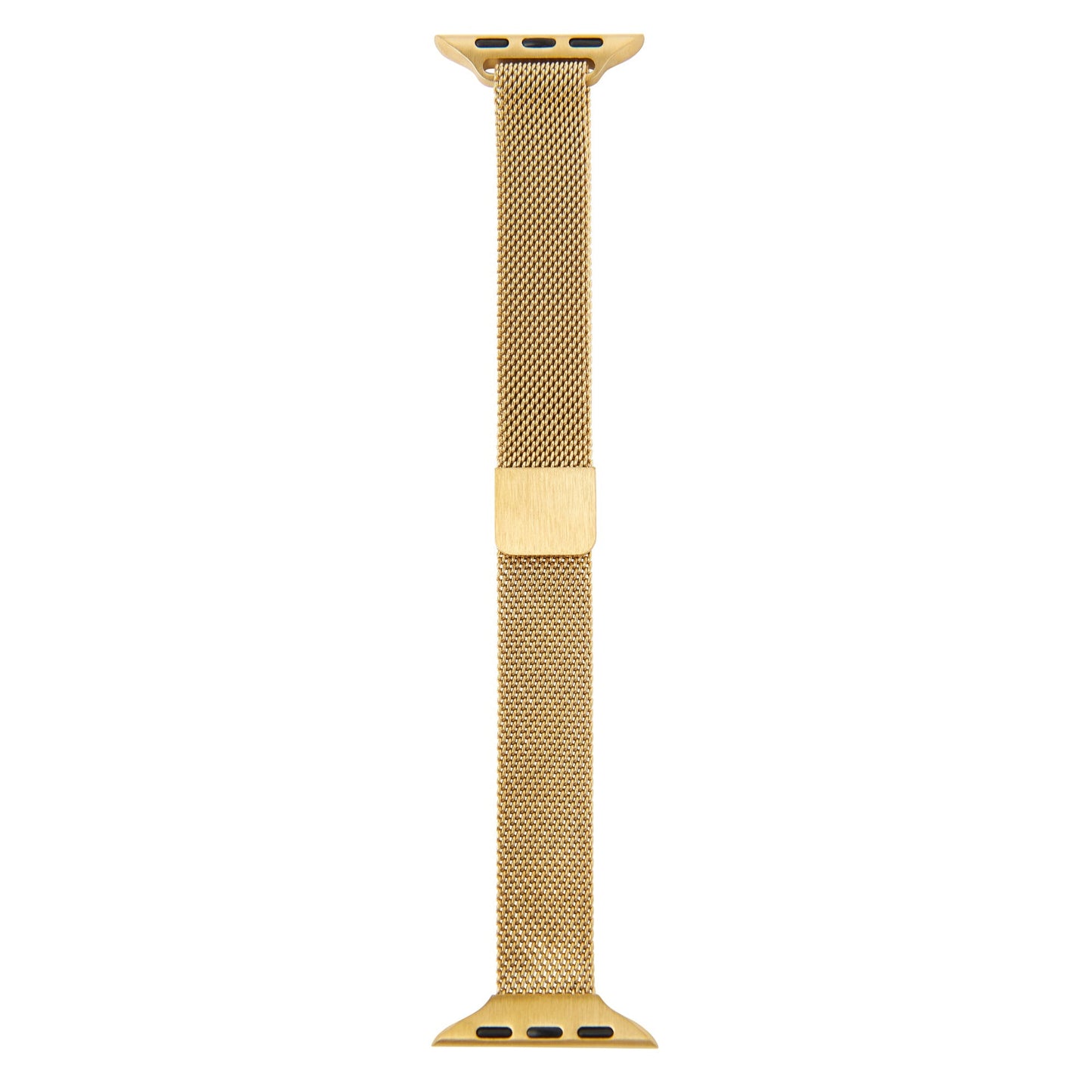 No allergy gold stainless steel milanese mesh apple watch band MIAJWL bracelet montre mailles milainaises acier inoxydable or peau sensible Mia Bijoux