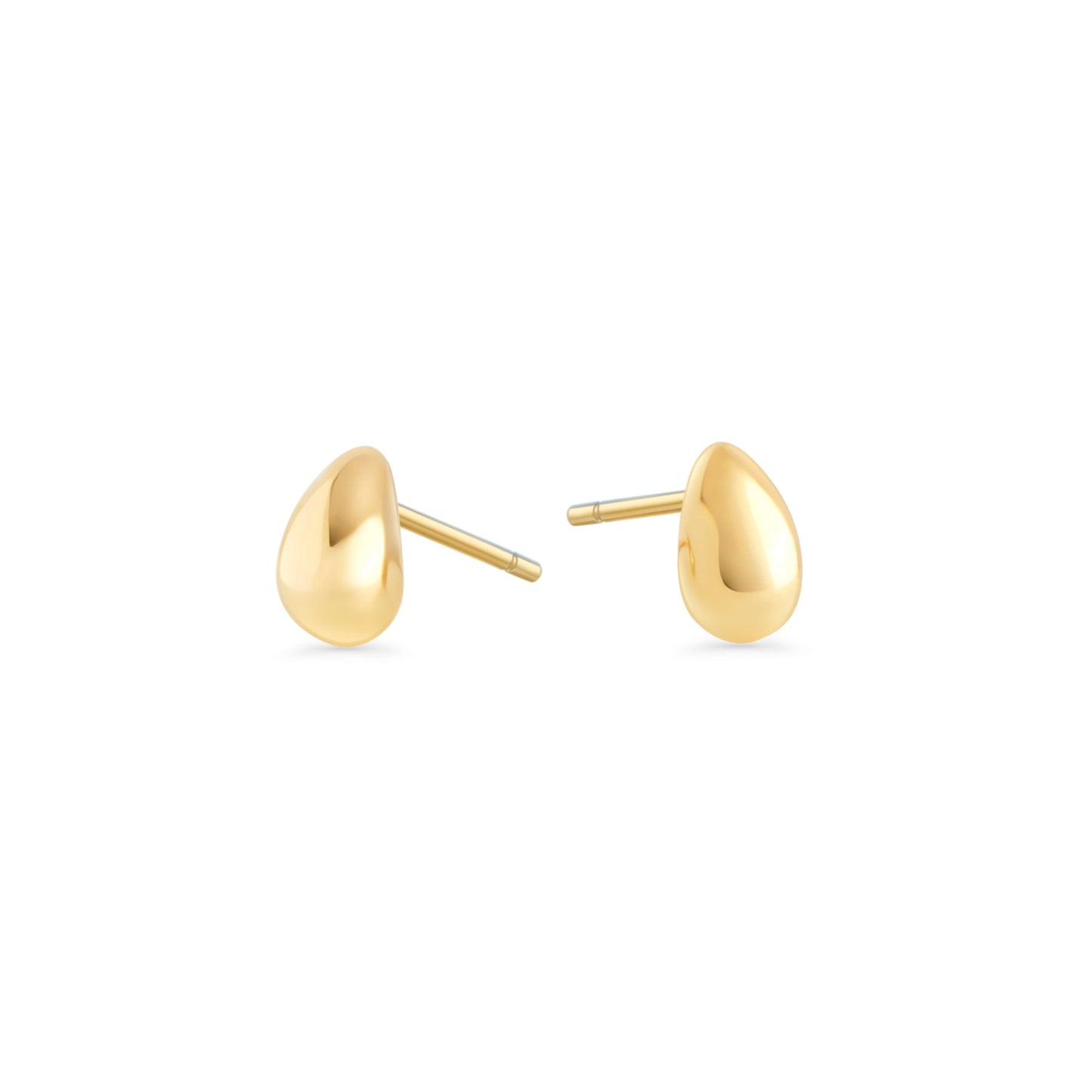 Safe for skin stainless steel gold mini drop fixed earrings MIAJWL