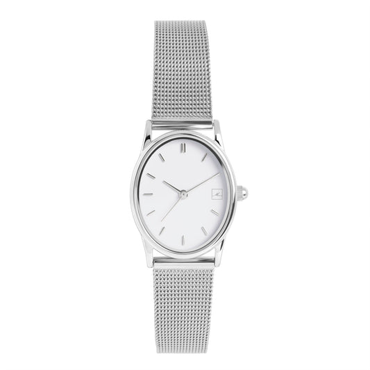 Oval dial small watch stainless steel petite montre cadran ovale minimaliste acier inoxydable MIA