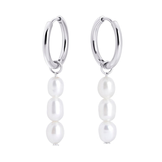 Boucles d'oreilles créoles Sally II