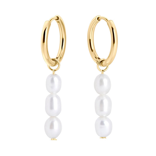 Boucles d'oreilles créoles Sally II