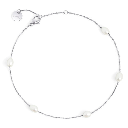    Pearls_anklet_stainless_steel_perles_chaine_cheville_acier_inoxydable_MIA