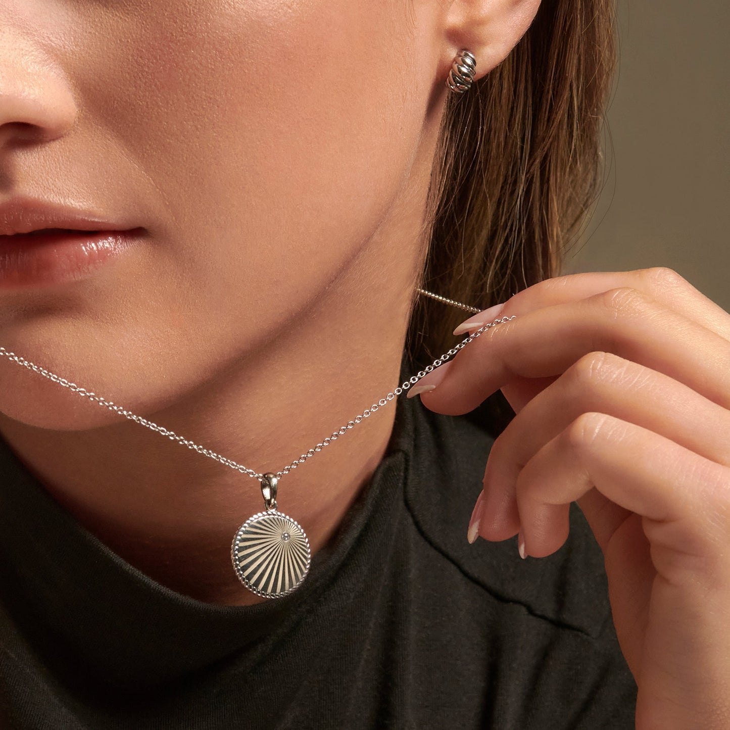 Boucles d'oreilles créoles Cora