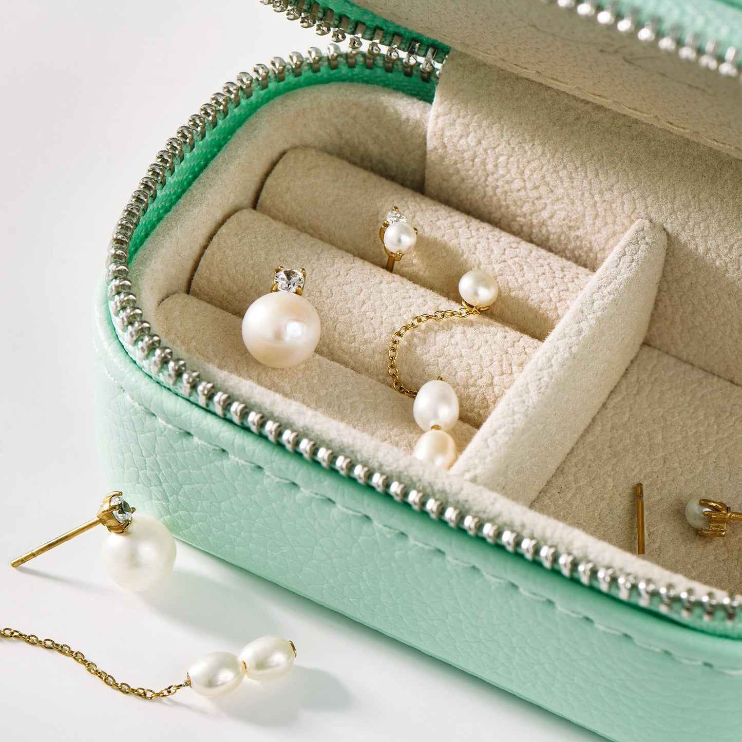 Boucles d'oreilles à tige Océane