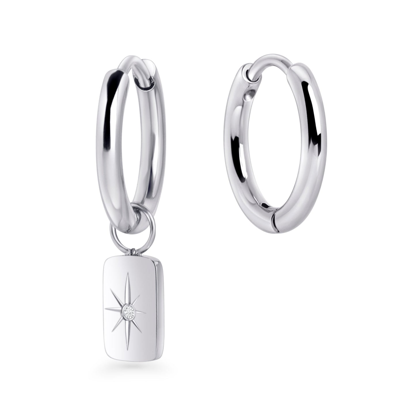 Boucles d'oreilles Huggie Polaris
