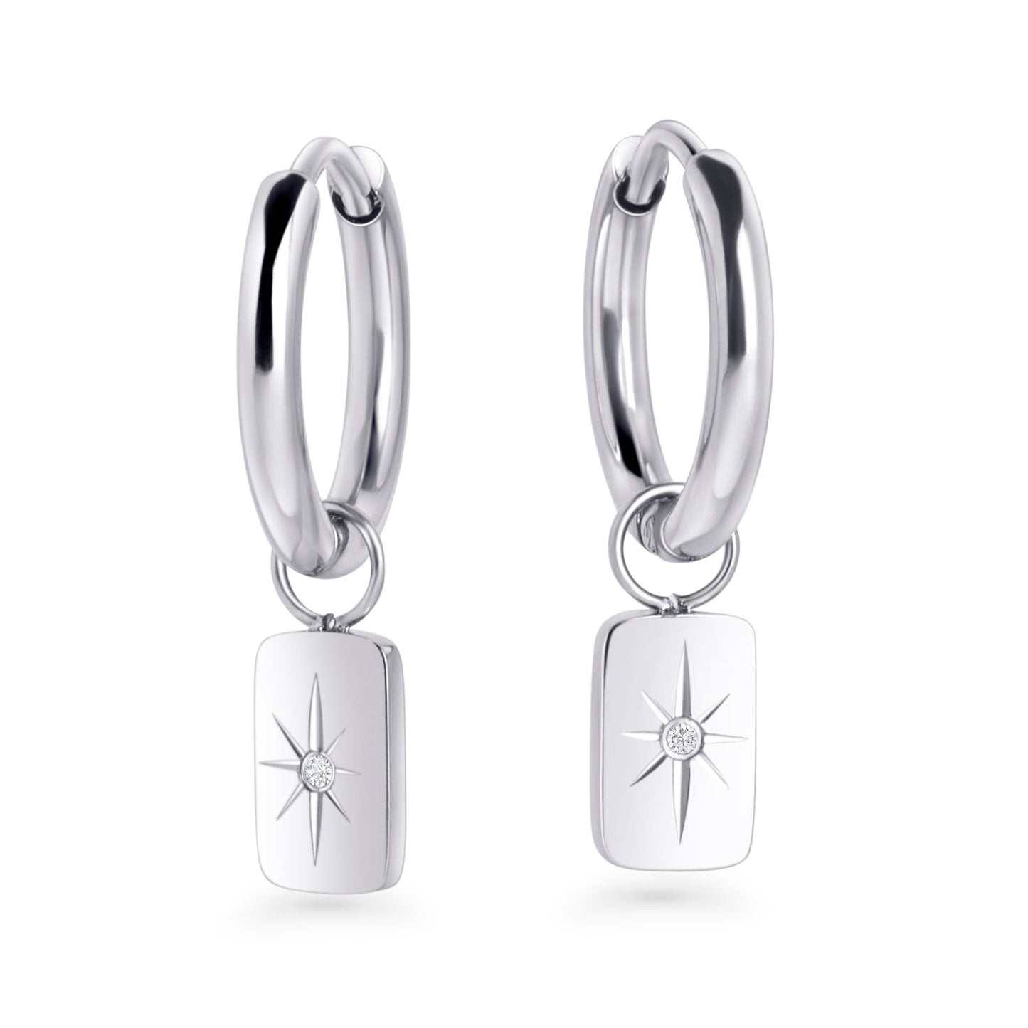 Boucles d'oreilles Huggie Polaris