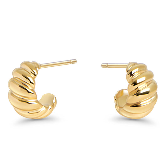 Boucles d'oreilles créoles Cora