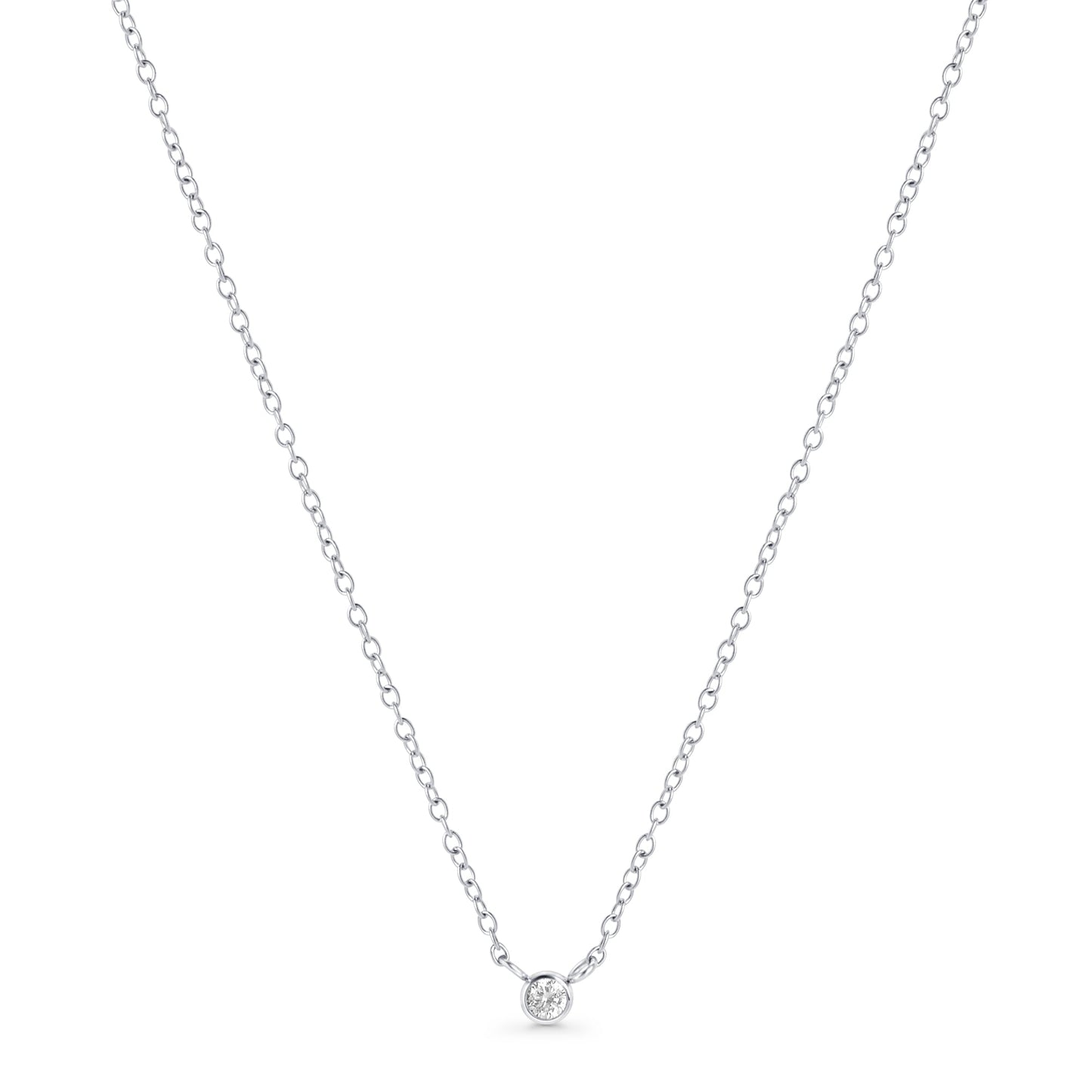 Solitaire stone stainless steel pendant necklace safe for skin MIAJWL Collier pendentif acier inoxydable pierre solitaire Mia Bijoux