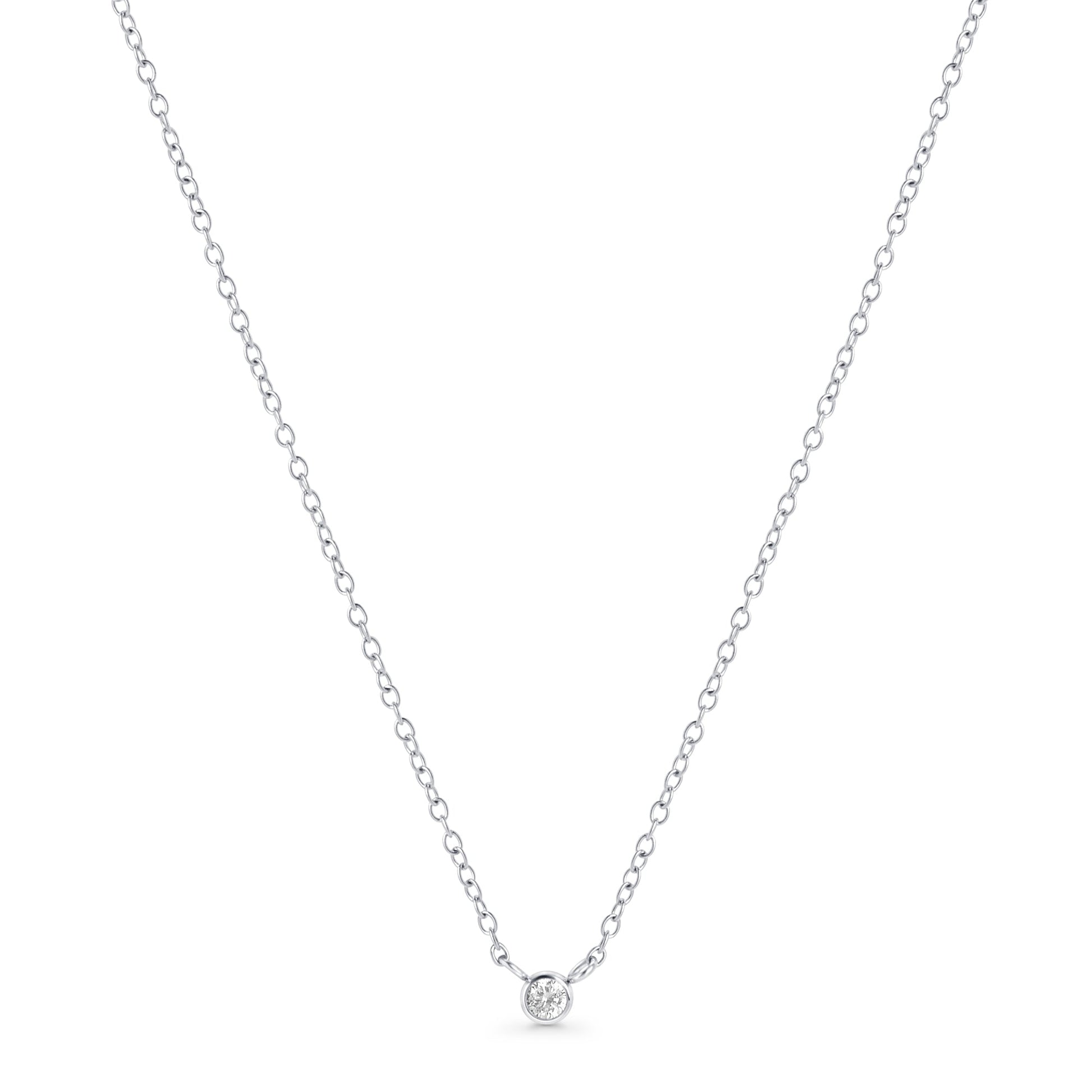 Solitaire stone stainless steel pendant necklace safe for skin MIAJWL Collier pendentif acier inoxydable pierre solitaire Mia Bijoux