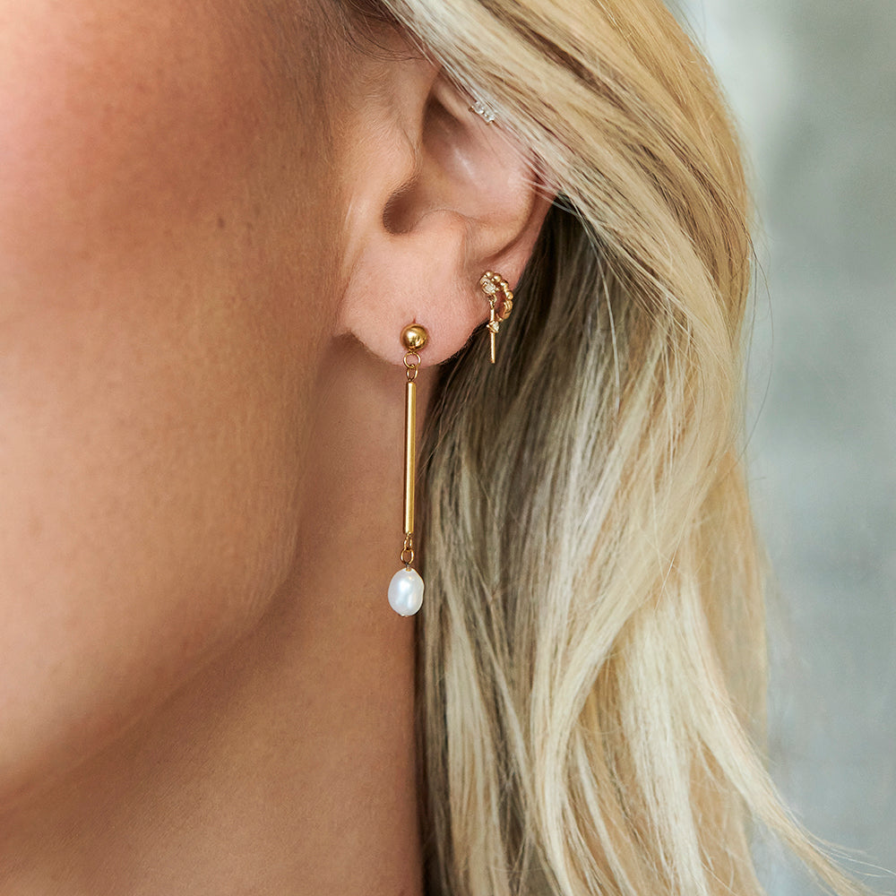 Boucles d'oreilles pendantes Karine