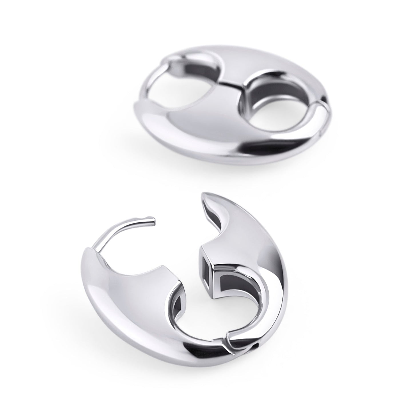 Boucles d'oreilles créoles Brittany