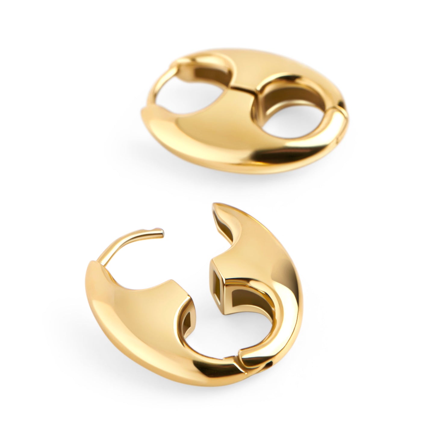 Boucles d'oreilles créoles Brittany