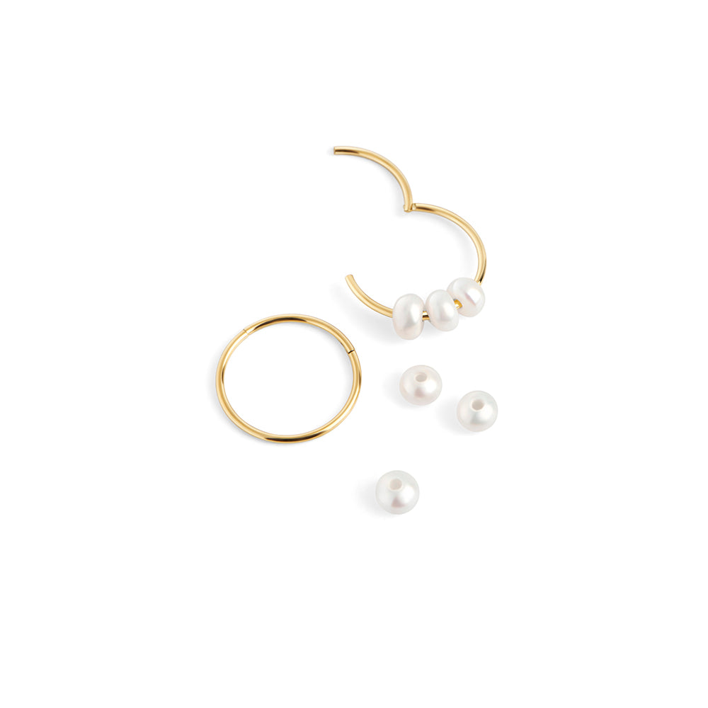 Boucles d'oreilles créoles Evy