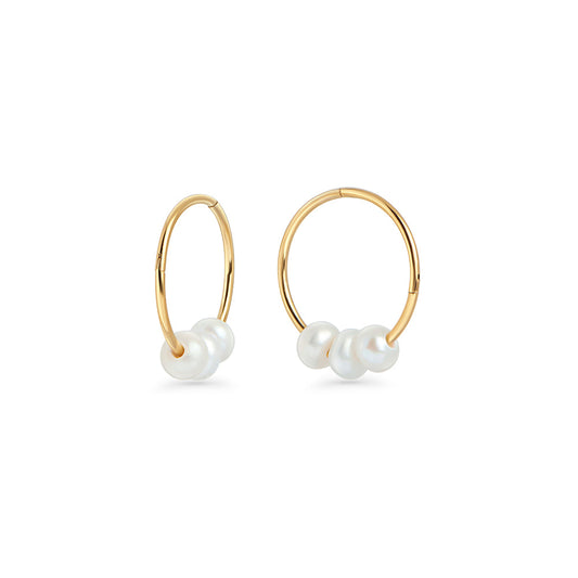 Boucles d'oreilles créoles Evy