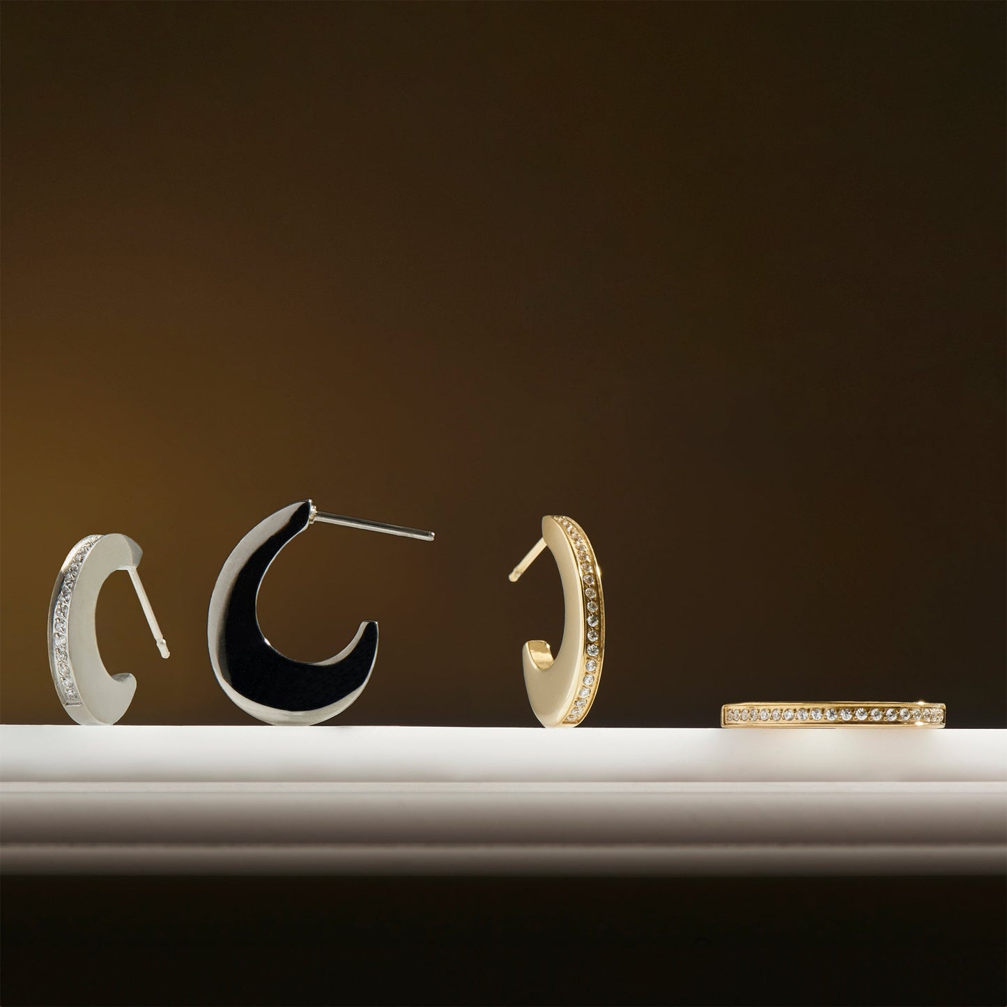 Boucles d'oreilles créoles Ella