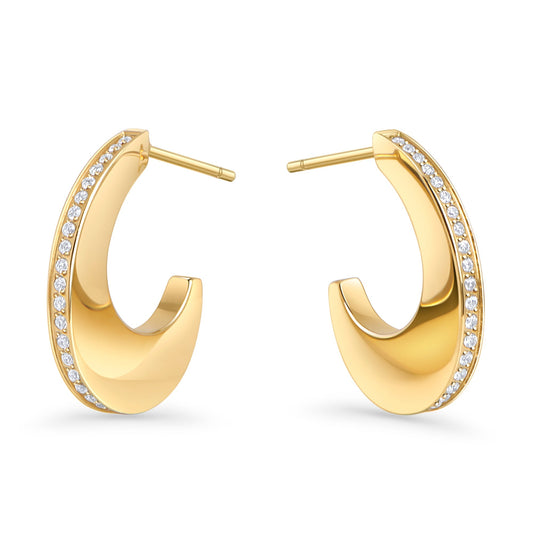 Boucles d'oreilles créoles Ella