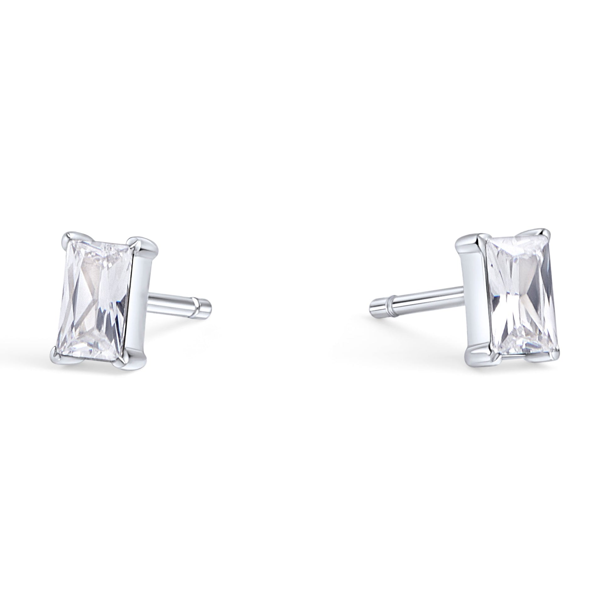    Stainless_steel_rectangular_diamonds_stud_earrings_boucles_d_oreilles_fixes_pierre_rectangulaire_acier_inoxydable