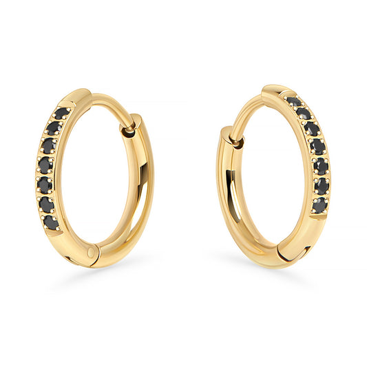 Boucles d'oreilles Huggie Stacks Chic