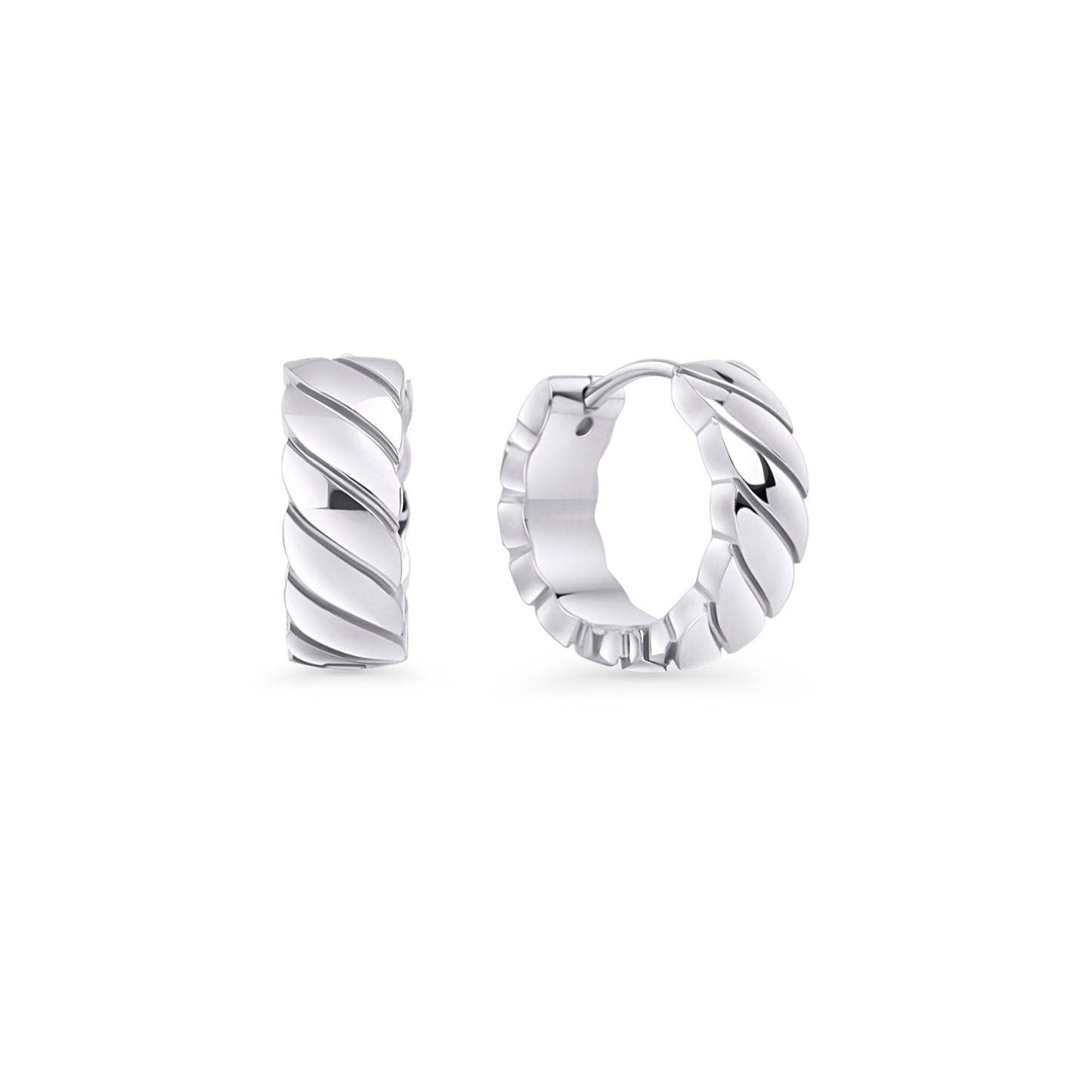 Boucles d'oreilles Emmy Huggie