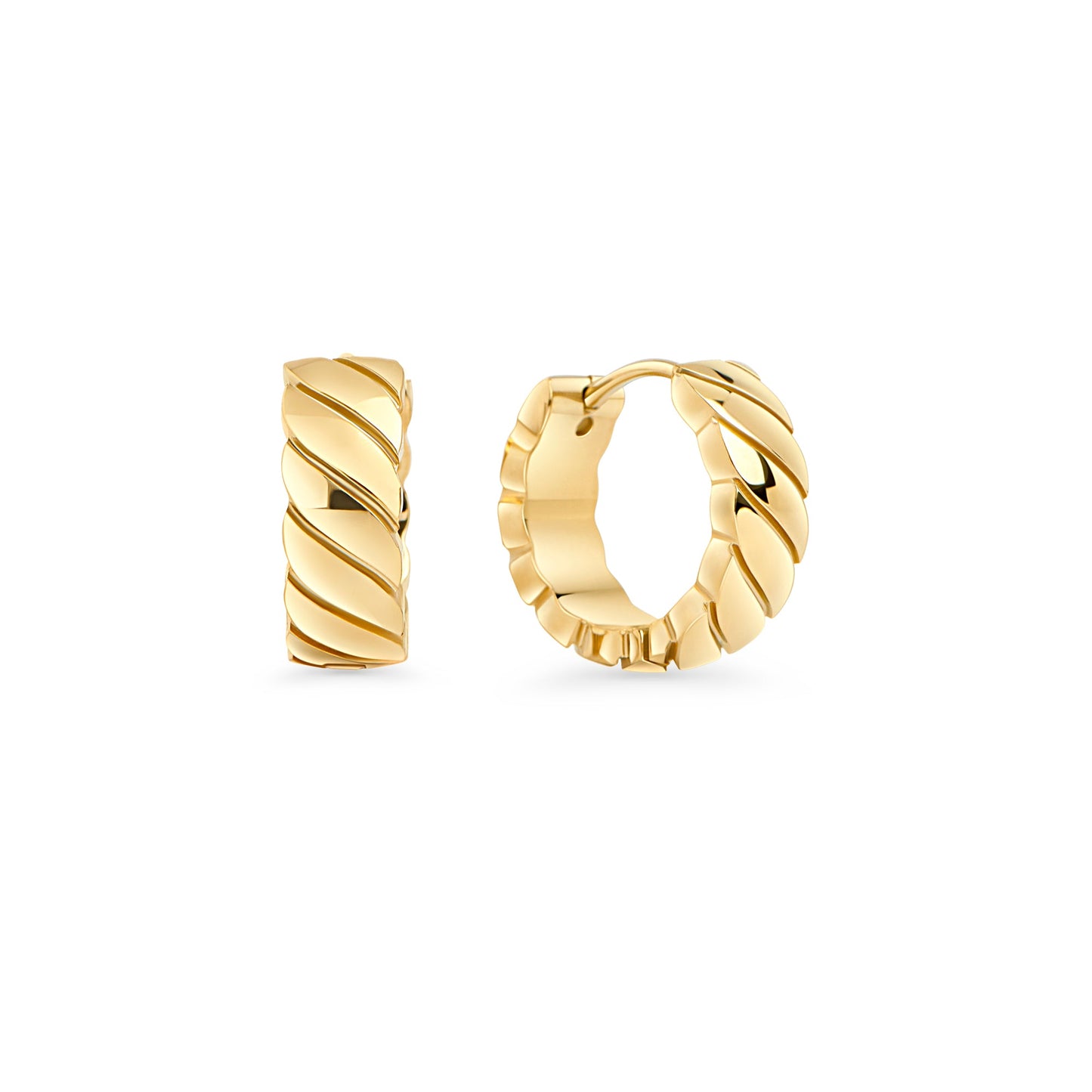 Boucles d'oreilles Emmy Huggie