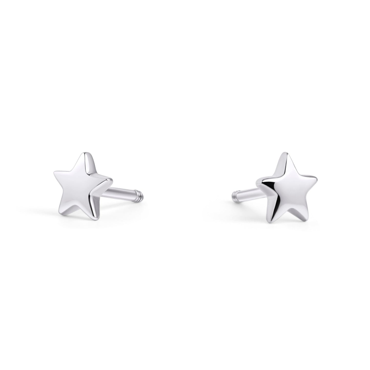    Star_stud_earrings_screw_back_stainless_steel_boucles_oreilles_fixes_etoile_papillon_vis_acier_inoxydable