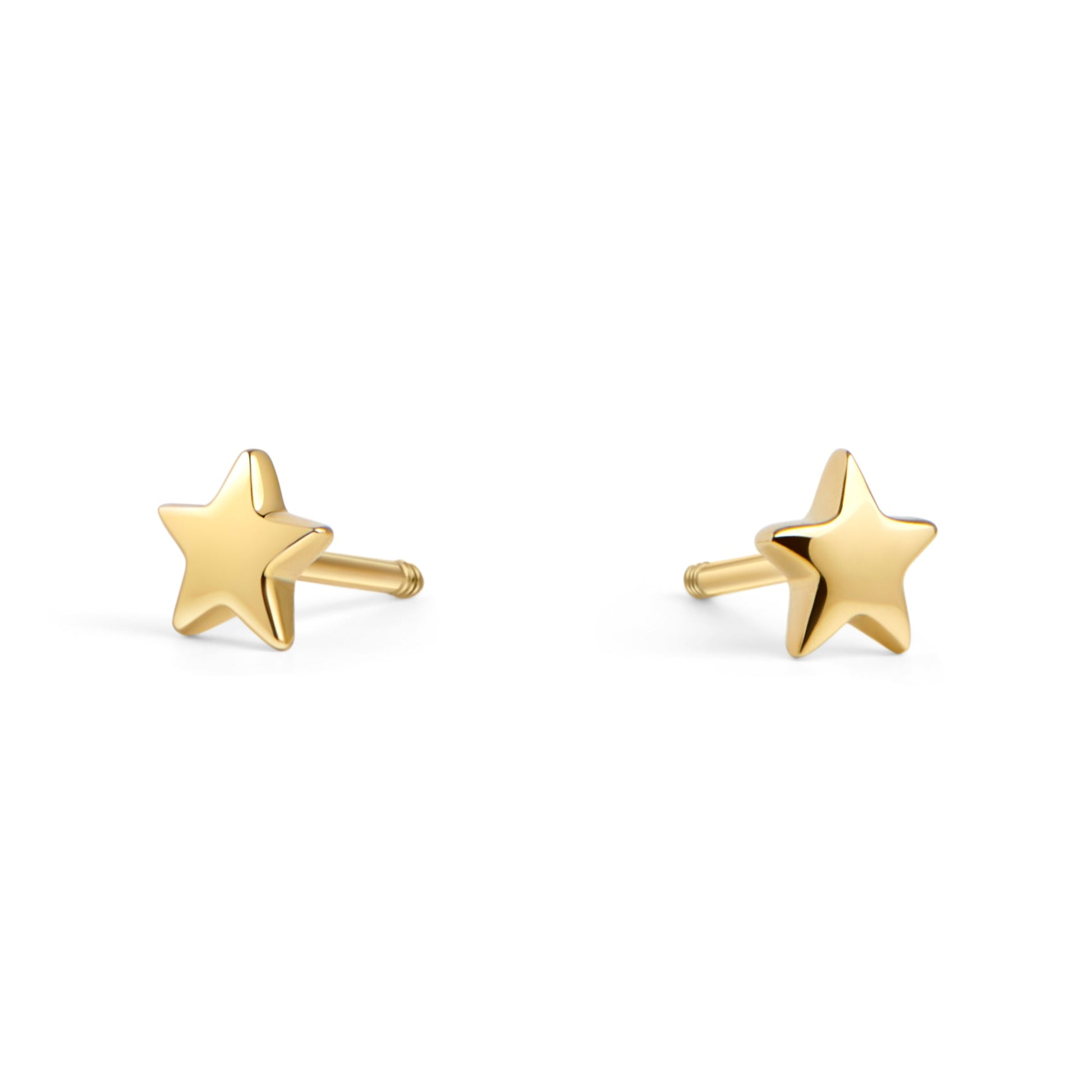 Star_stud_earrings_screw_back_stainless_steel_boucles_oreilles_fixes_etoile_papillon_vis_acier_inoxydable_