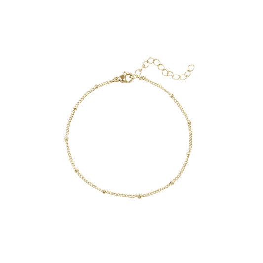 beads wrist chain stainless steel bracelet acier inoxydable MIA T219C075