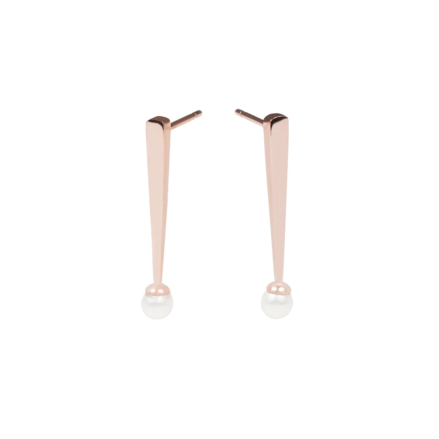 Boucles d'oreilles pendantes en perles