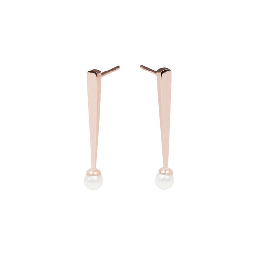 Boucles d'oreilles pendantes en perles