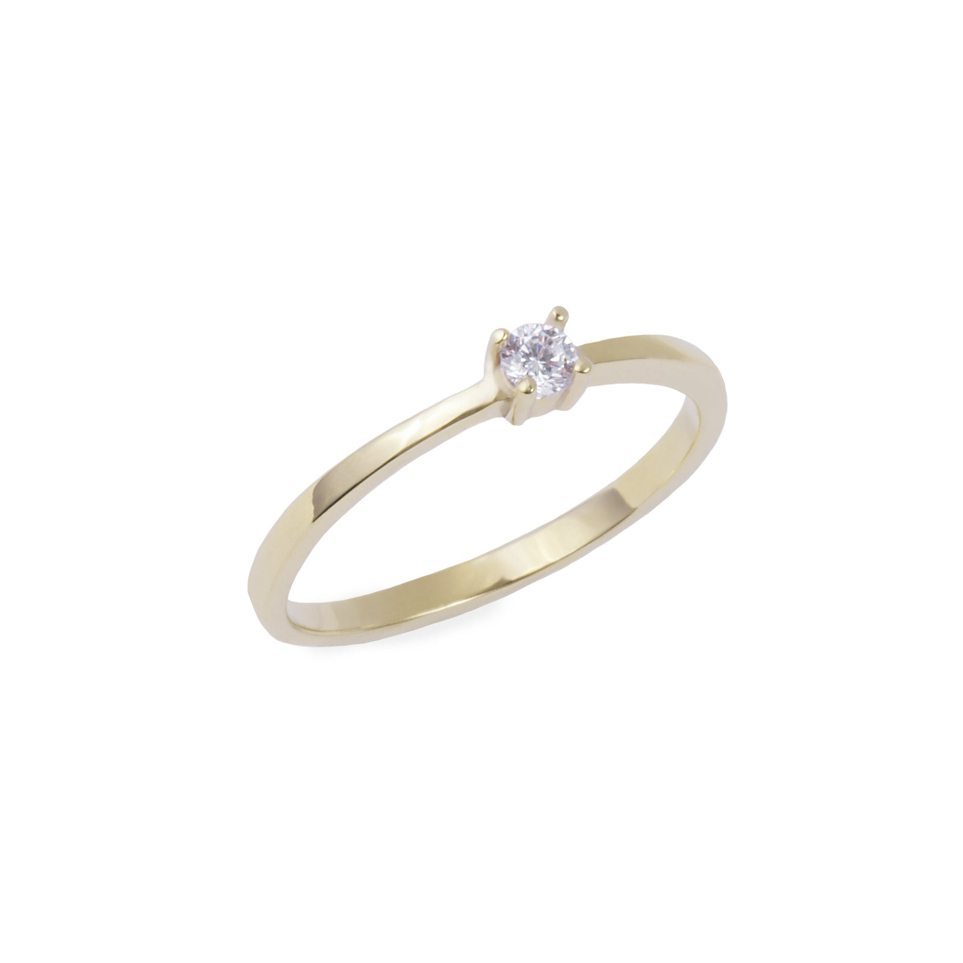 hypoallergenic ring with stone T418R006DO MIA