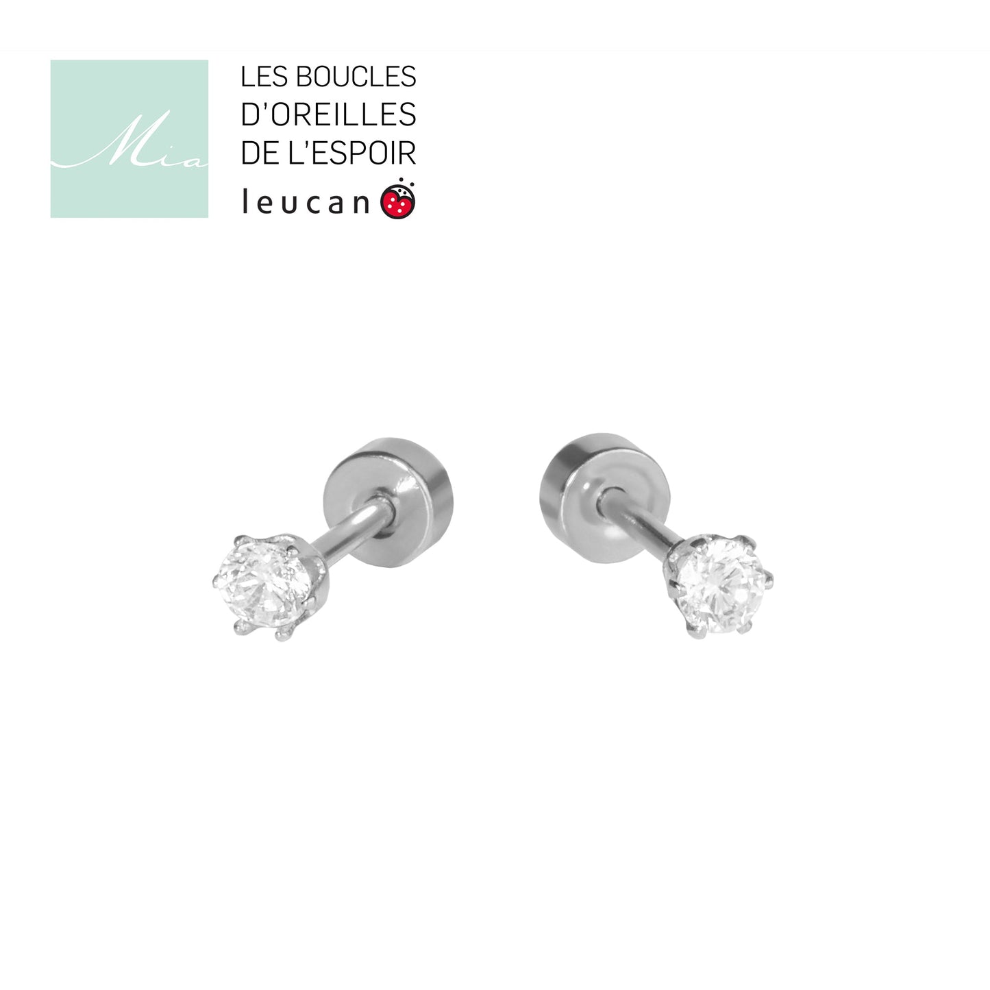 Boucles d'oreilles à vis