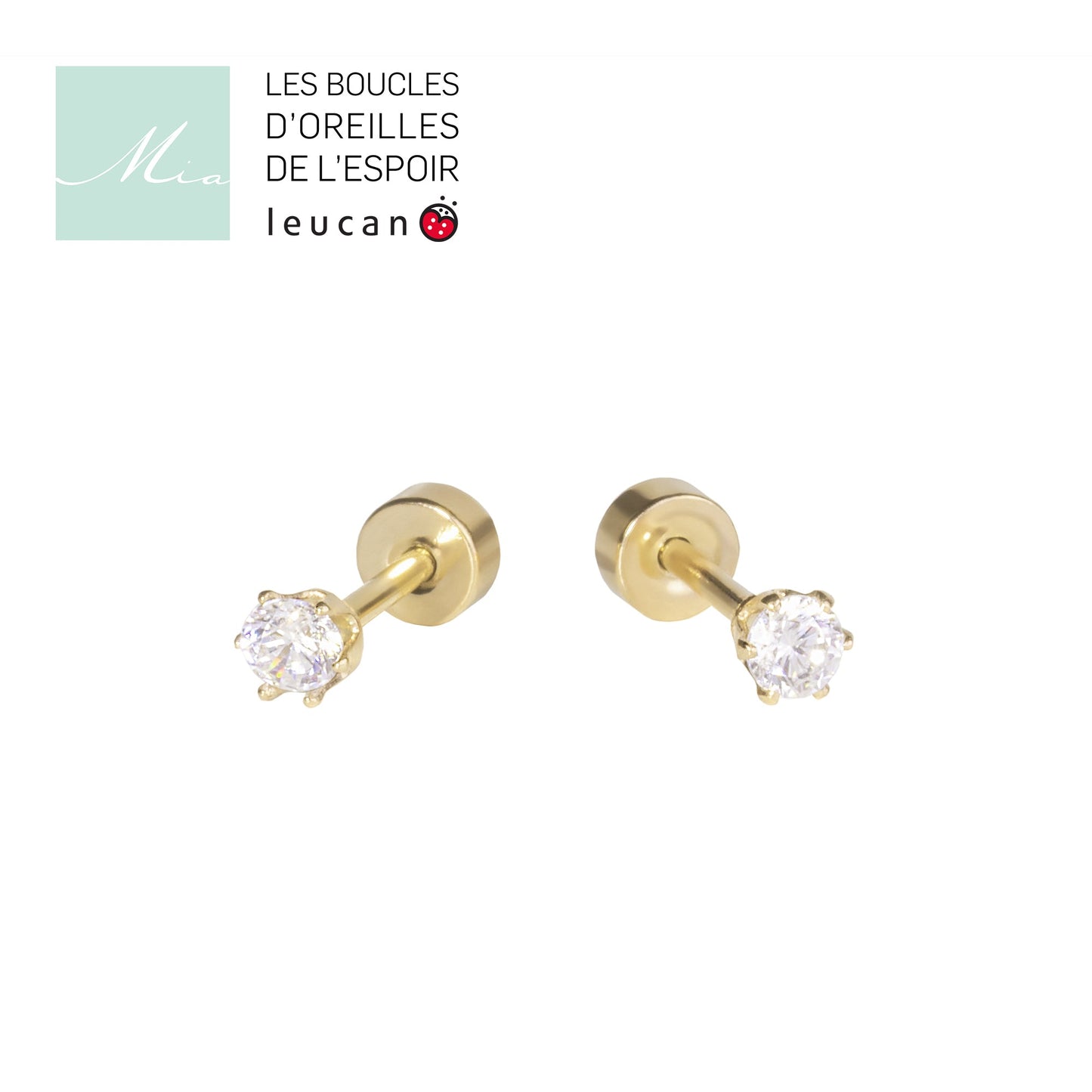 Boucles d'oreilles à vis
