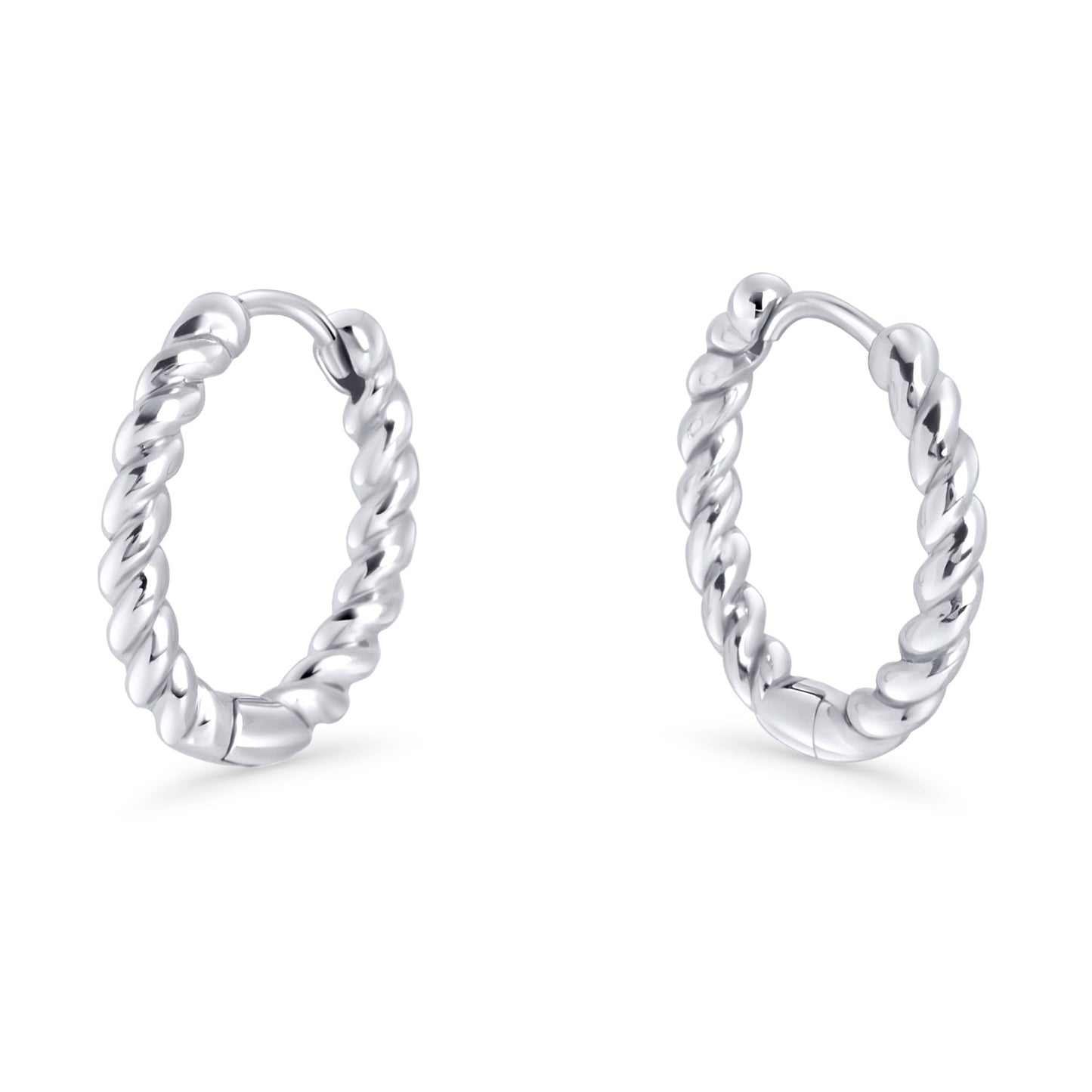 Twisted_medium_huggie_earrings_stainless_steel_anneaux_moyens_torsades_acier_inoxydable