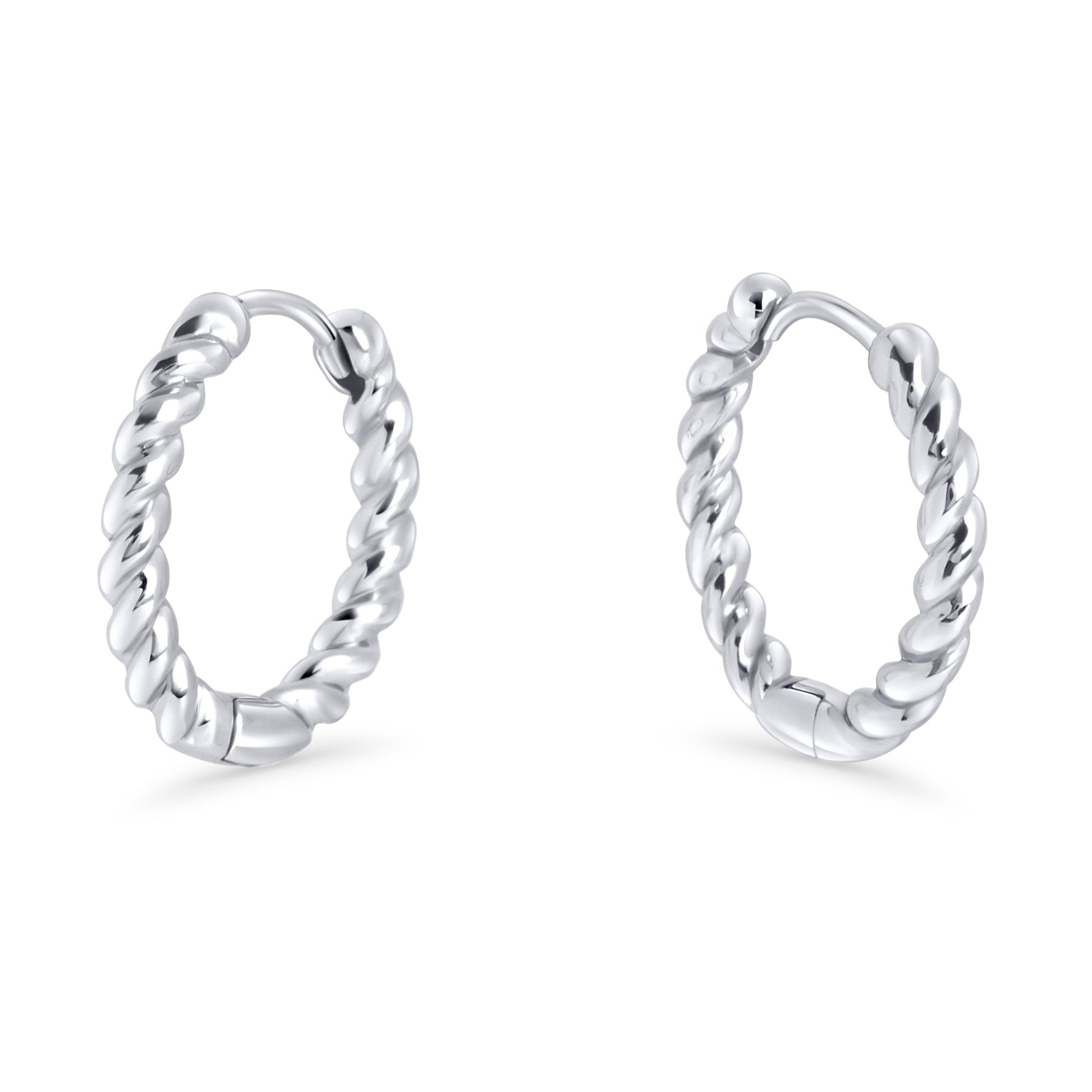 Twisted_medium_huggie_earrings_stainless_steel_anneaux_moyens_torsades_acier_inoxydable