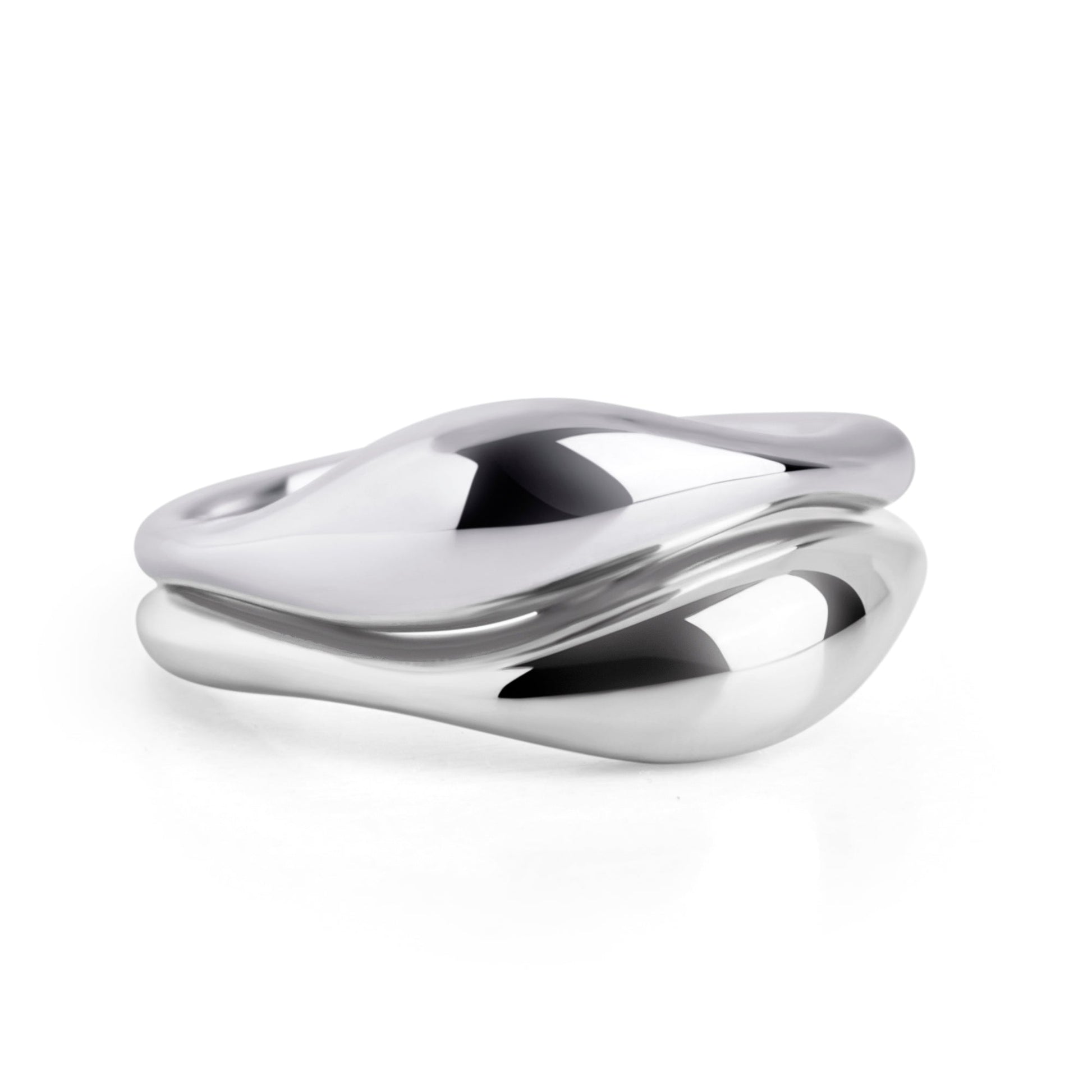 Stainless steel wavy ring MIAJWL