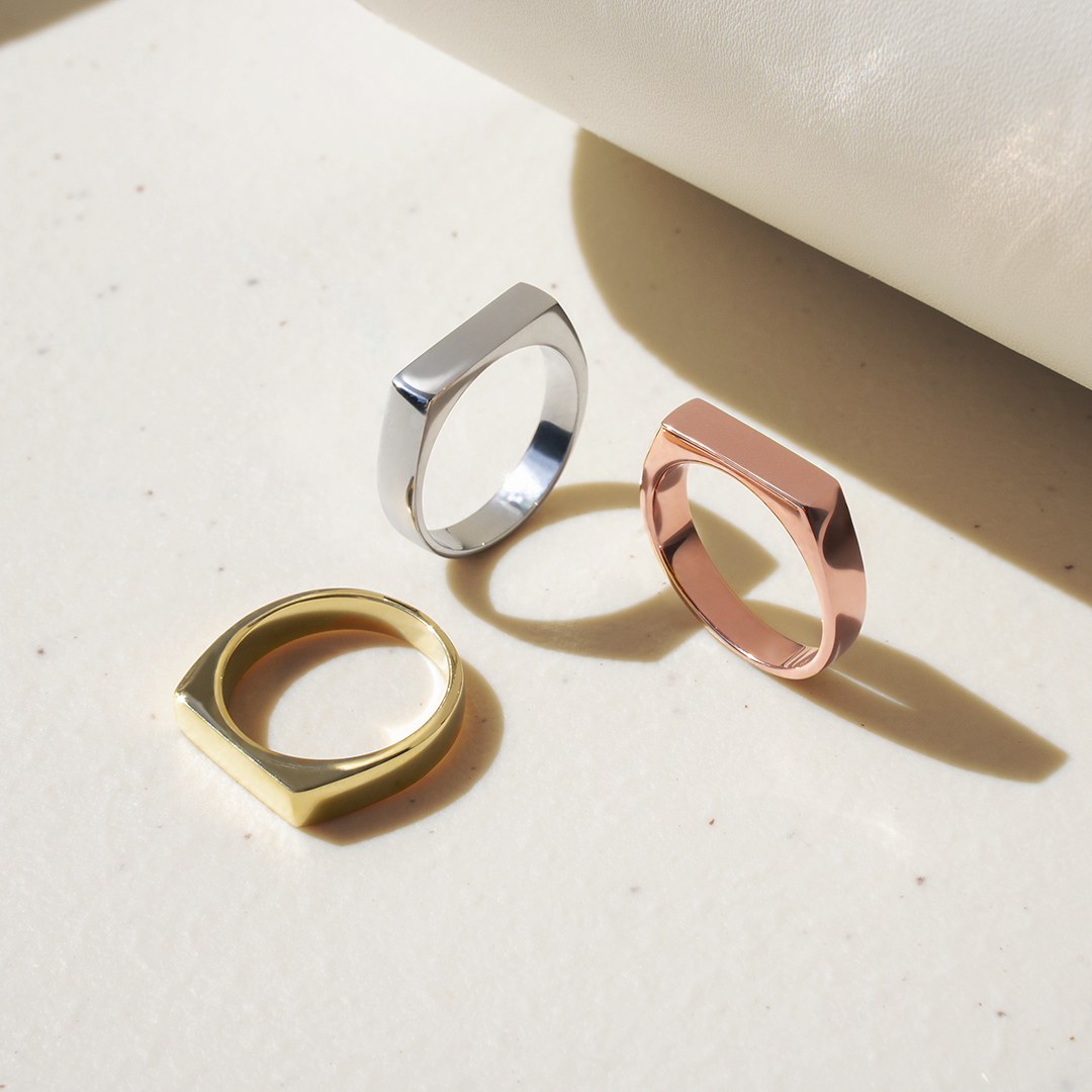 tarnish resistant rings for women bagues qui ne ternissent pas